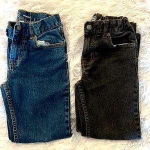 BUNDLE (2) size 7 boys jeans. Clean, non smoking household.